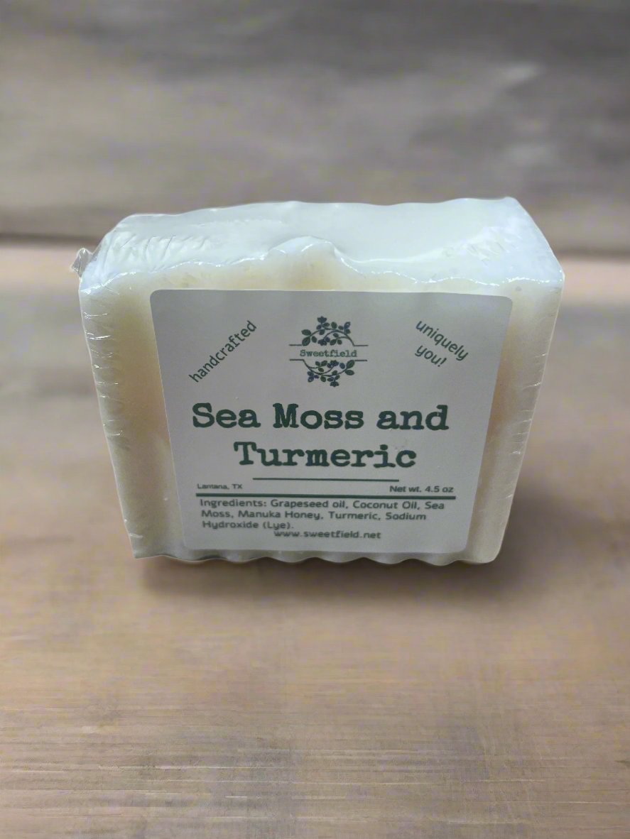 Sea moss & turmeric soap bar