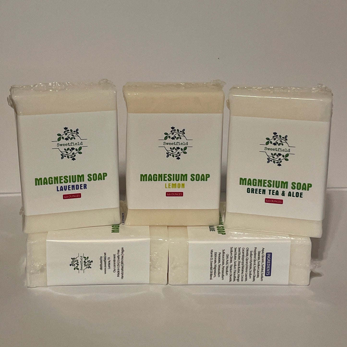 Magnesium soap bar