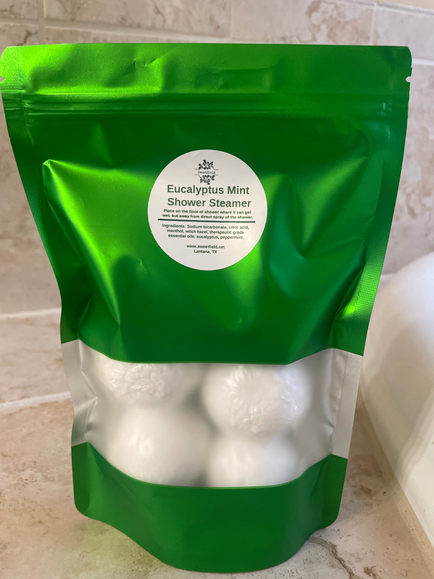Shower Steamer 4-pack - Eucalyptus Mint