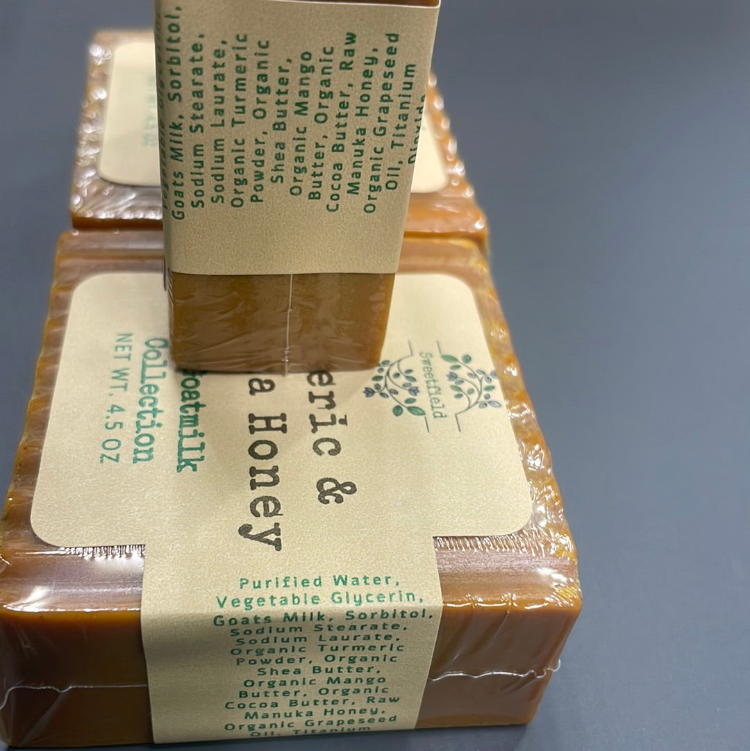 Tumeric & Manuka Honey Soap