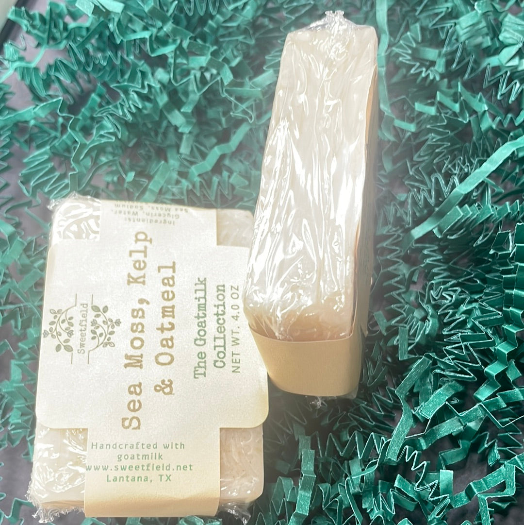 Sea Moss, Kelp & Oatmeal Soap