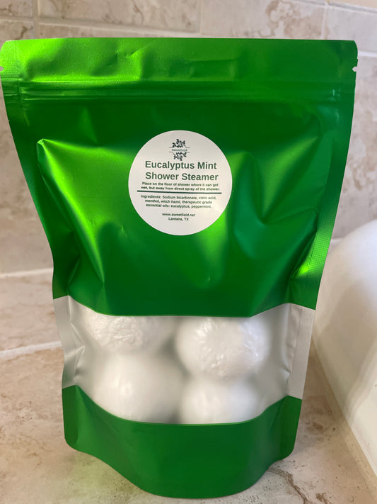 Shower Steamer 4-pack - Eucalyptus Mint