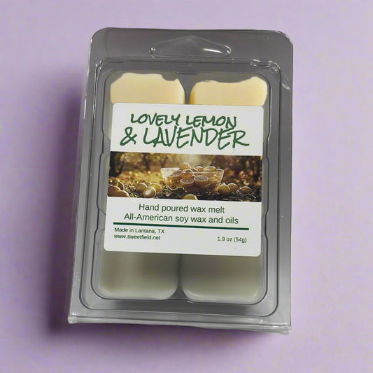 Lovely Lemon & Lavender Soy Wax Melts