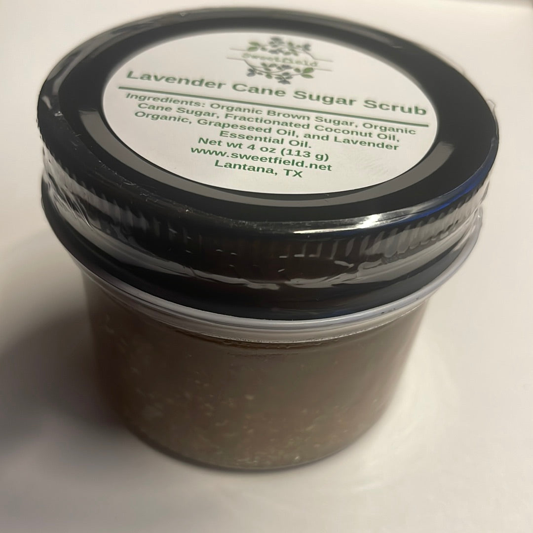 Lavender Cane Sugar Scrub